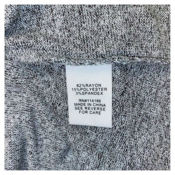 89th + Madison V-Neck Jeweled Zipper Long Sleeve Top - Picture 6 of 8